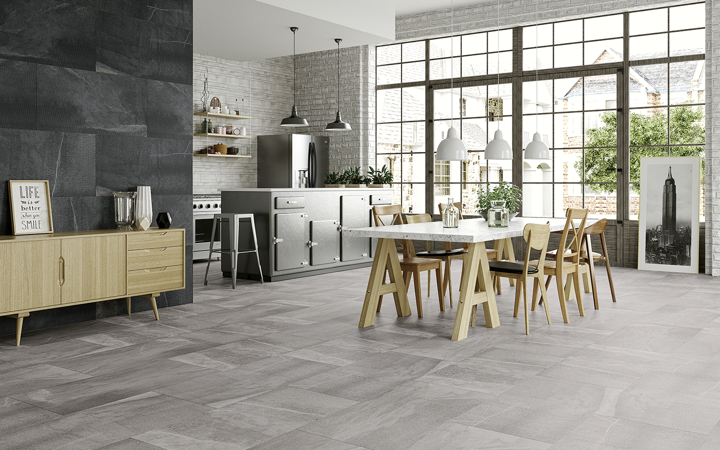 SOHO ALBINO 50X100 - Ambiente Vitromex