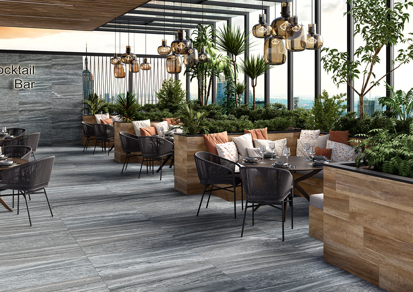 TOREO ANTRACITA 50X100 - Ambiente Vitromex