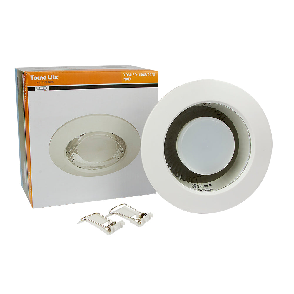 Luminaria Empotrable NADI Blanco 9W - Vista principal