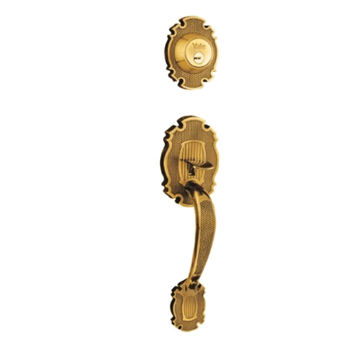 Cerradura Riviera Para Entrada Latón Antiguo Yl0093