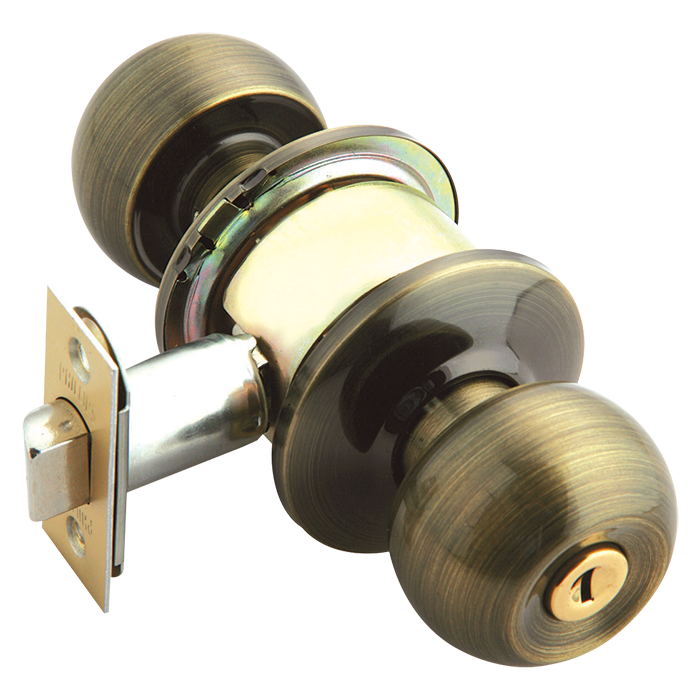 Cerradura Gamma Para Recámara Latón Antiguo Yl0101