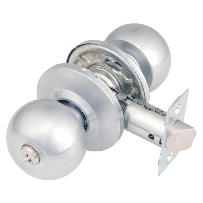 Cerradura Gamma Para Recámara Cromo Mate Yl0102