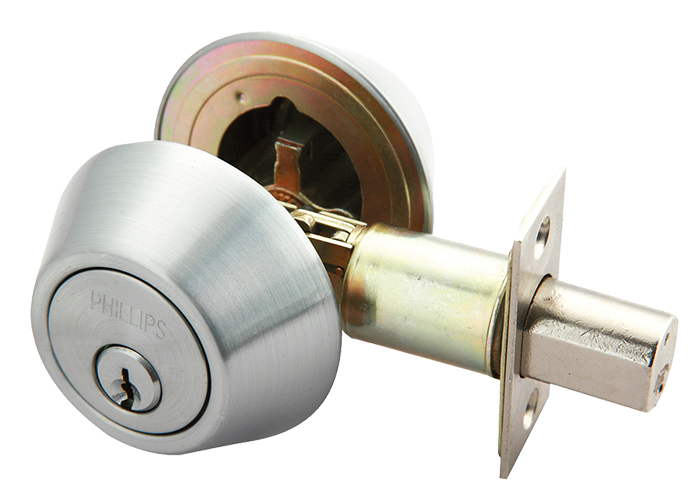 Cerrojo Llave-Llave Latón Antiguo Yl0153