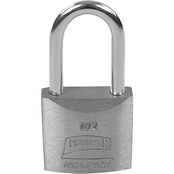 Candado Hierro Phillips Gancho Largo 38Mm Blister (Panel)