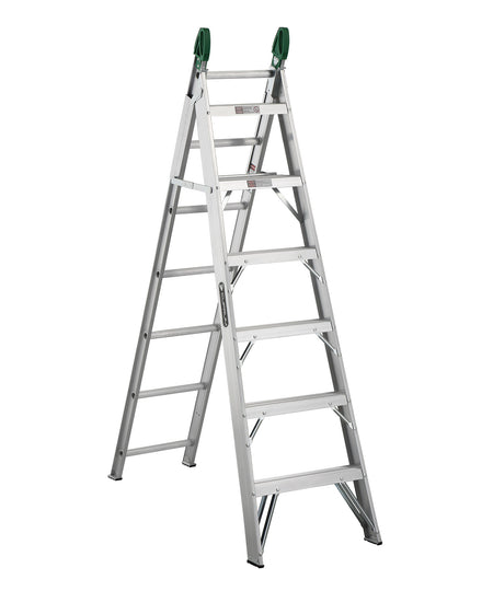 Escalera Convertible de Aluminio C-2287-13 175kg Tipo II — CUPRUM