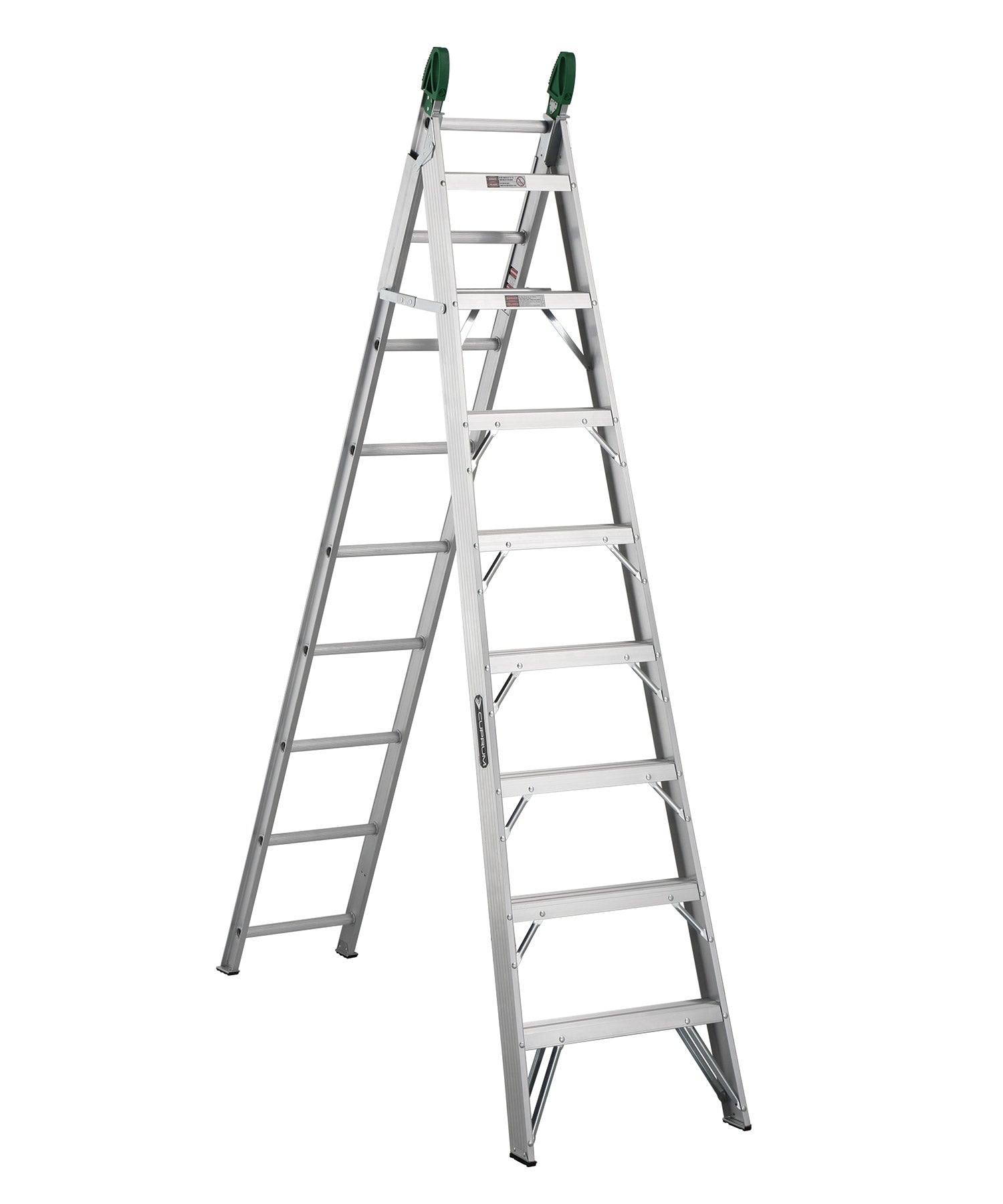 Escalera Convertible de Aluminio C-2287-17 175kg Tipo II — CUPRUM