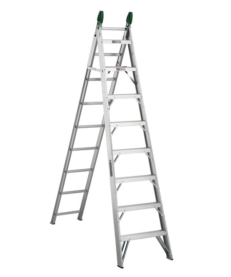 Escalera Convertible de Aluminio C-2287-17 175kg Tipo II — CUPRUM