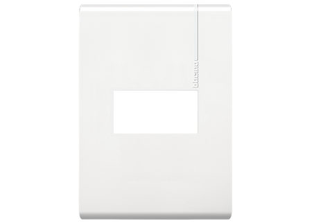 Placa Modus 2 ventanas blanco BTICINO E5N2 clásico