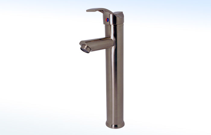 Monomando Alto 23-TLS Satinado para Lavabo - RUGO